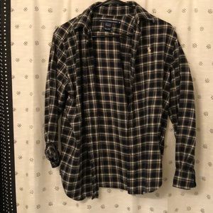 Heavy cotton button up